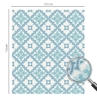 Matná fólia na okno vitráž Klasická symetria