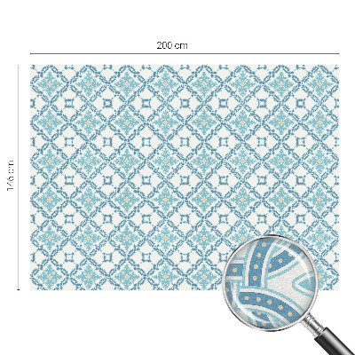 Matná fólia na okno vitráž Klasická symetria