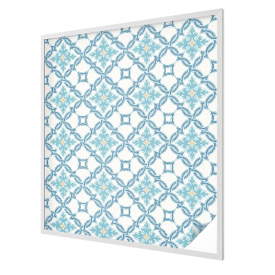 Matná fólia na okno vitráž Klasická symetria