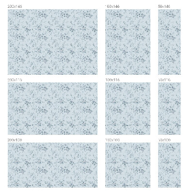 Fólia na sklo na ochranu súkromia Jemné kvety