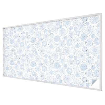 Samolepiaca fólia na sklo vitrážová Špirálové vzory