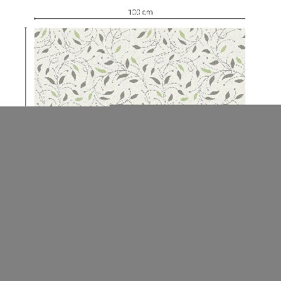 Nepriehľadná fólia na okno Listy výhonkov