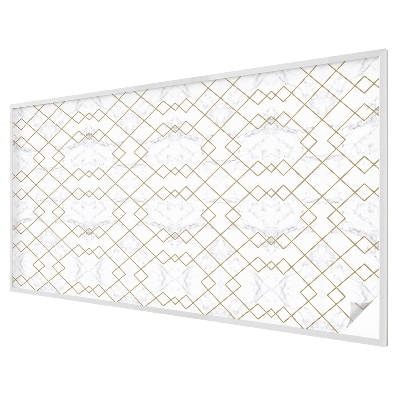 Matná fólia na okno vitráž Geometrické čiary