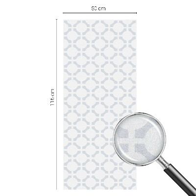 Fólia na sklo na ochranu súkromia Geometrická elegancia