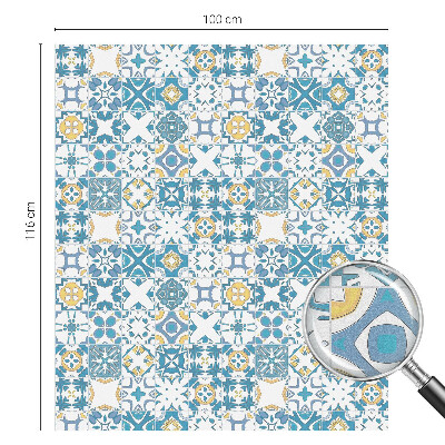 Samolepiaca fólia na sklo vitrážová Mozaikové vzory