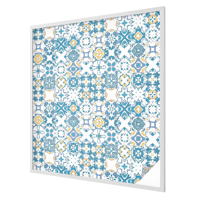 Samolepiaca fólia na sklo vitrážová Mozaikové vzory