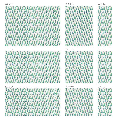 Ochranná fólia na sklo vitráž Tropické listy