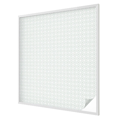 Matná fólia na okno vitráž Harmonický vzor