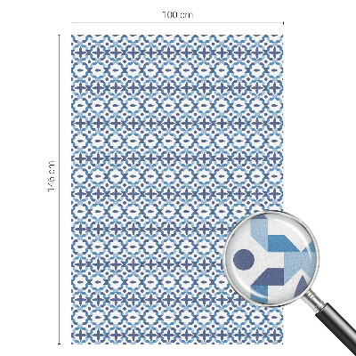 Ochranná fólia na sklo vitráž Harmonický vzor