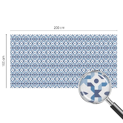 Ochranná fólia na sklo vitráž Harmonický vzor