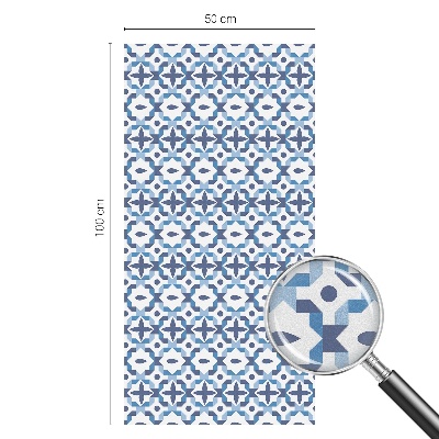 Ochranná fólia na sklo vitráž Harmonický vzor