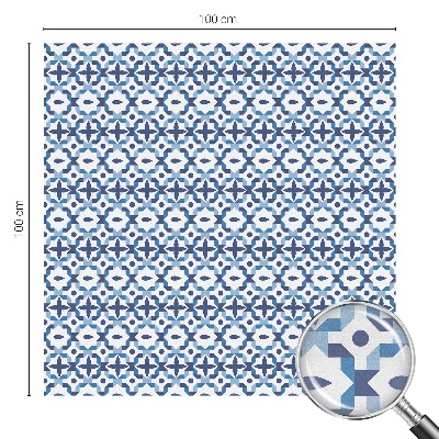 Ochranná fólia na sklo vitráž Harmonický vzor