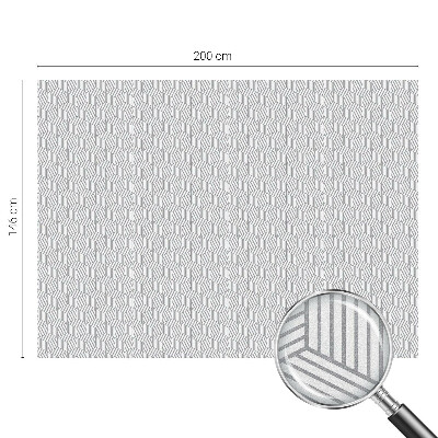 Samolepiaca fólia na sklo vitrážová Šesťuholníkové pevné látky