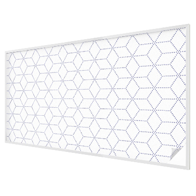 Matná fólia na okno vitráž Fialové kosoštvorce