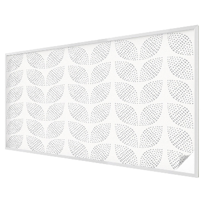 Ochranná fólia na sklo vitráž Bodkované listy