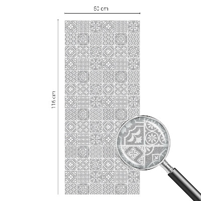 Samolepiaca fólia na sklo vitrážová Geometrická elegancia