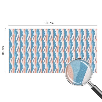 Nepriehľadná fólia na okno Vlnitý rytmus