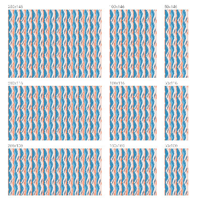 Nepriehľadná fólia na okno Vlnitý rytmus