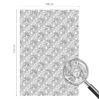 Samolepiaca fólia na sklo vitrážová Klasické portréty