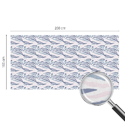 Ochranná fólia na sklo vitráž Zebrí vzor