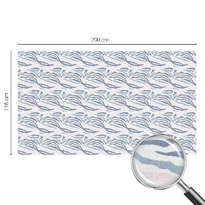 Ochranná fólia na sklo vitráž Zebrí vzor