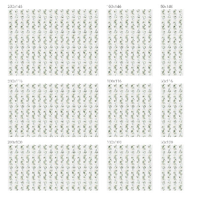 Matná fólia na okno vitráž Rastlinné kúzlo