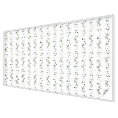 Matná fólia na okno vitráž Rastlinné kúzlo