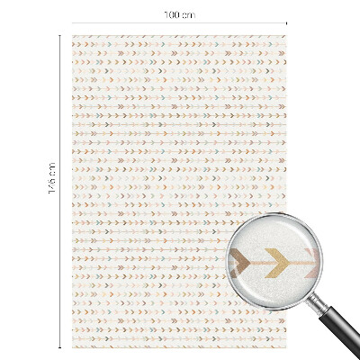 Fólia na sklo na ochranu súkromia Vzor šípky