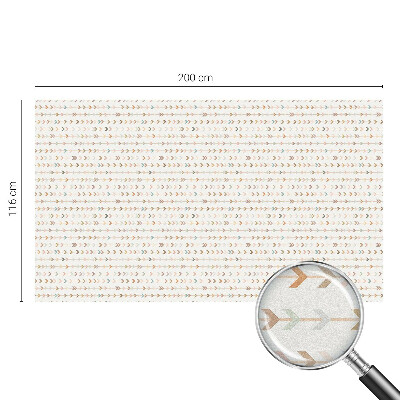 Fólia na sklo na ochranu súkromia Vzor šípky