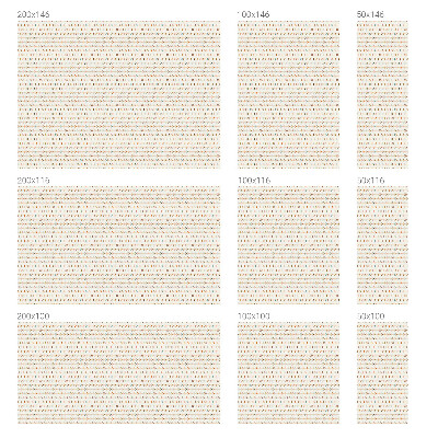 Fólia na sklo na ochranu súkromia Vzor šípky