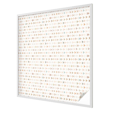 Fólia na sklo na ochranu súkromia Vzor šípky