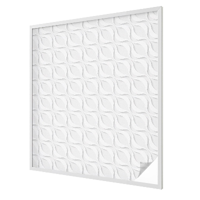 Samolepiaca fólia na sklo vitrážová Vlnité tvary