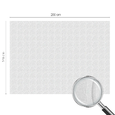 Matná fólia na okno vitráž Sivé oblúky