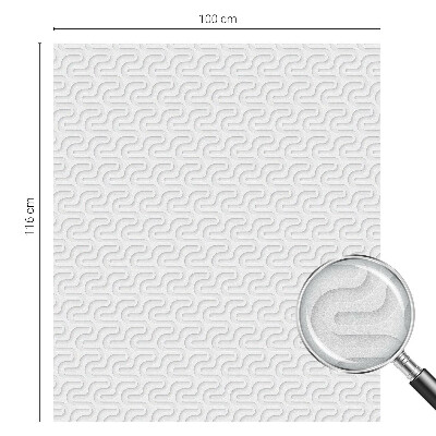 Ochranná fólia na sklo vitráž Minimalistický dizajn