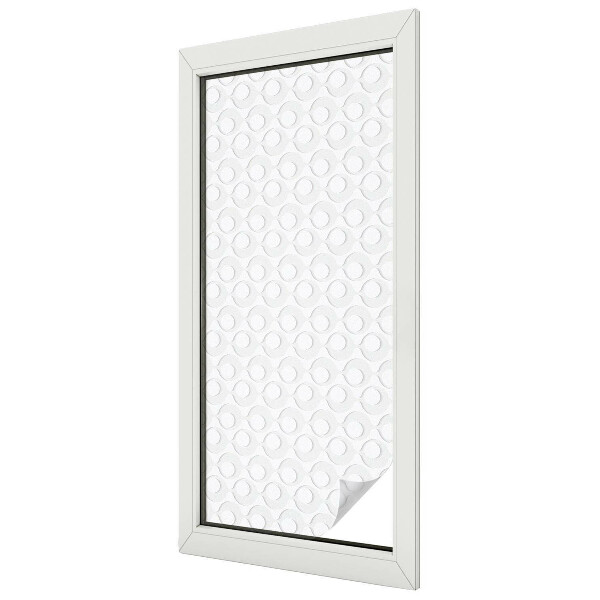 Fólia na sklo na ochranu súkromia Geometrické tvary