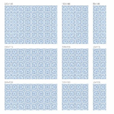 Matná fólia na okno vitráž Kvetinové ornamenty