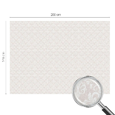 Ochranná fólia na sklo vitráž Rastlinná ozdoba