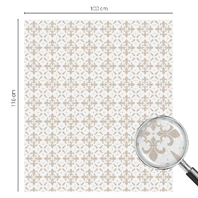 Nepriehľadná fólia na okno Elegantné vzory