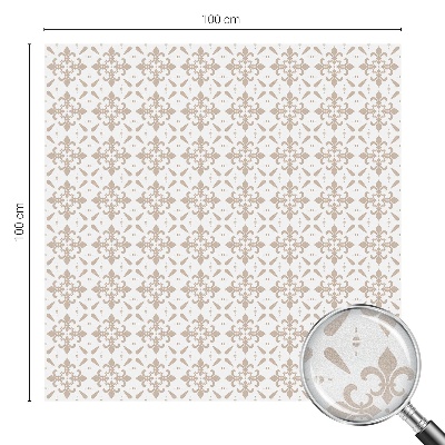 Nepriehľadná fólia na okno Elegantné vzory