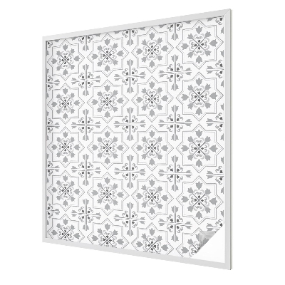 Nepriehľadná fólia na okno Symetrické ornamenty