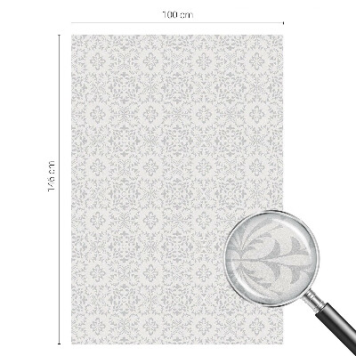 Ochranná fólia na sklo vitráž Rastlinné ozdoby