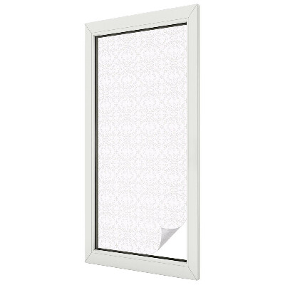 Samolepiaca fólia na sklo vitrážová Symetria rastlín