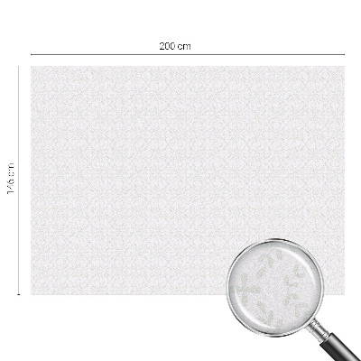 Samolepiaca fólia na sklo vitrážová Symetria rastlín