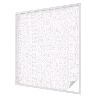 Samolepiaca fólia na sklo vitrážová Symetria rastlín