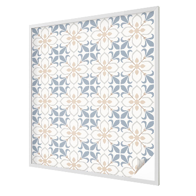 Matná fólia na okno vitráž Kvetinová krása