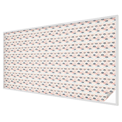 Ochranná fólia na sklo vitráž Vejárovitý vzor