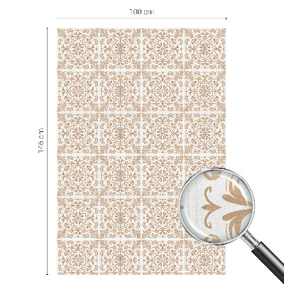 Samolepiaca fólia na sklo vitrážová Klasický ornament