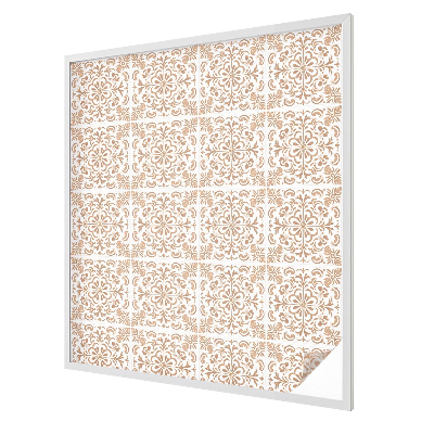 Samolepiaca fólia na sklo vitrážová Klasický ornament