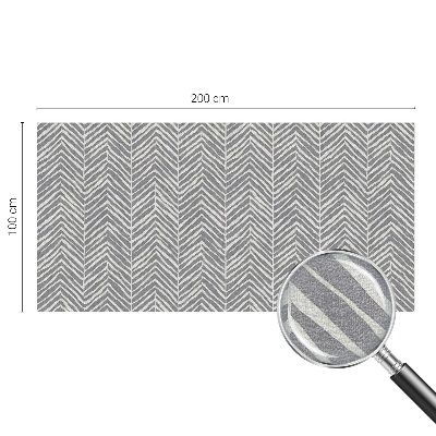 Ochranná fólia na sklo vitráž Cikcakový vzor