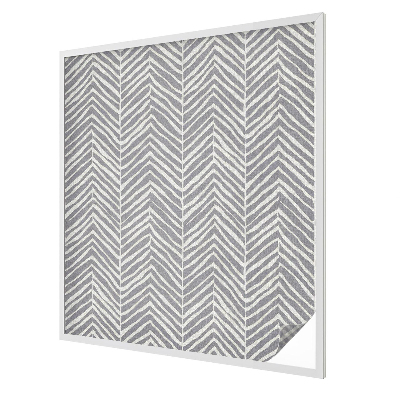 Ochranná fólia na sklo vitráž Cikcakový vzor